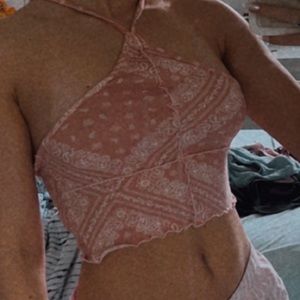 Bailey rose bandana top